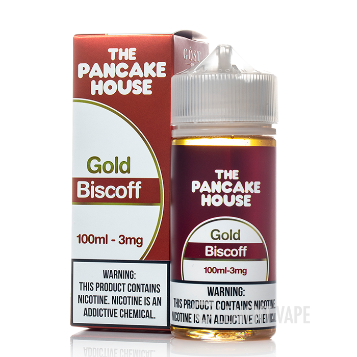 Gold Biscoff - The Pancake House - GOST Vapor - 100mL $13.99
