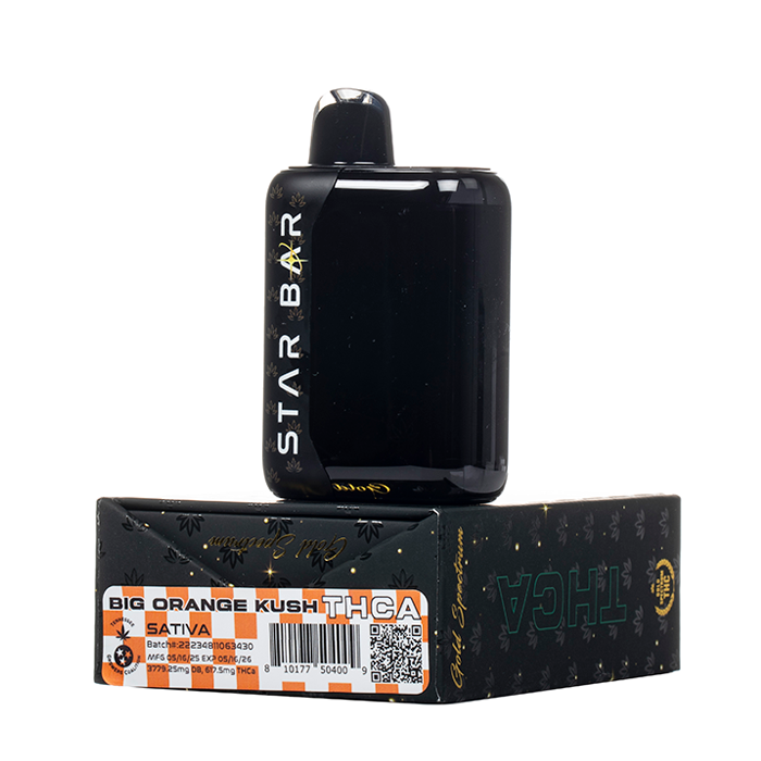 Gold Spectrum Star Bar THCA Disposable 5G - $24.99