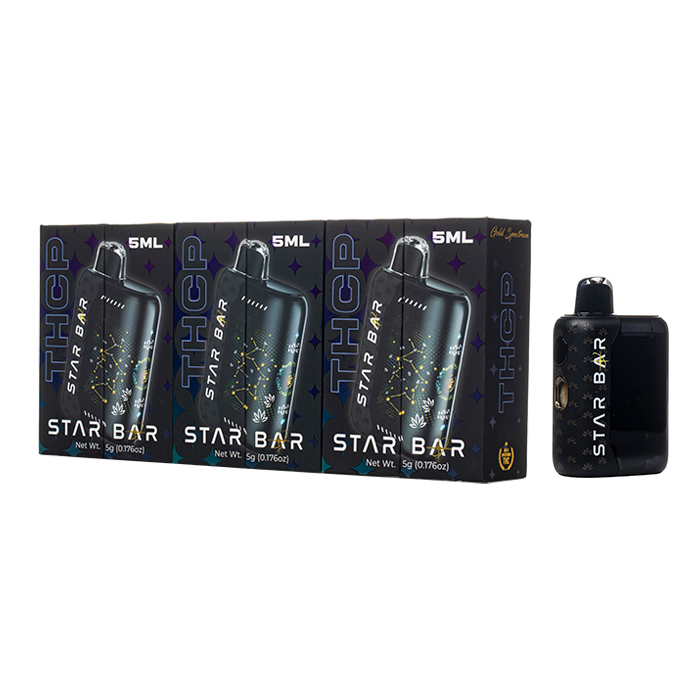 how to use a star bar vape Gold Spectrum Star Bar THCP Disposable 5G