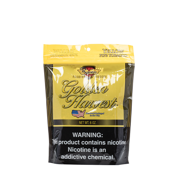 golden tobacco products Golden Harvest Yellow Pipe Tobacco