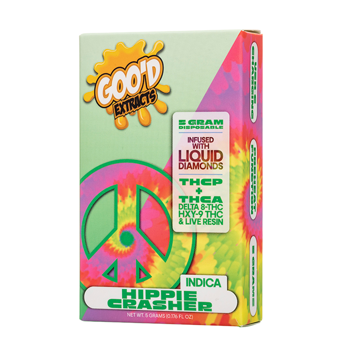 Goo'd Extracts Delta-8 + HXY9 + THC-P + THC-A Live Resin Disposable 5G
