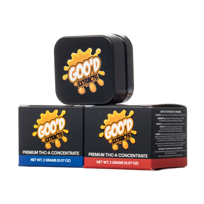 Goo'd Extracts THC-A Dabs 2G $24.99