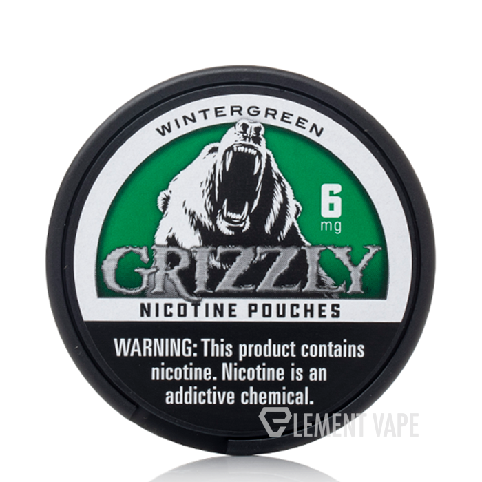 Grizzly Nicotine Pouches - Wintergreen