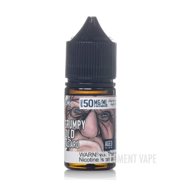 Grumpy Old Bastard - Micro Brew Vapors Salts - 30mL