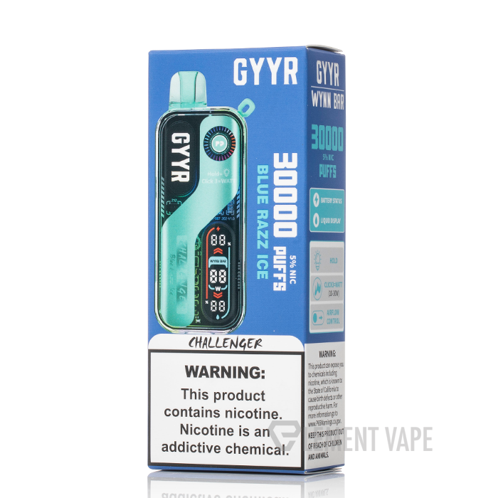 flavors of geek bar vapes GYYR x Wynn Bar Challenger 30000 Disposable