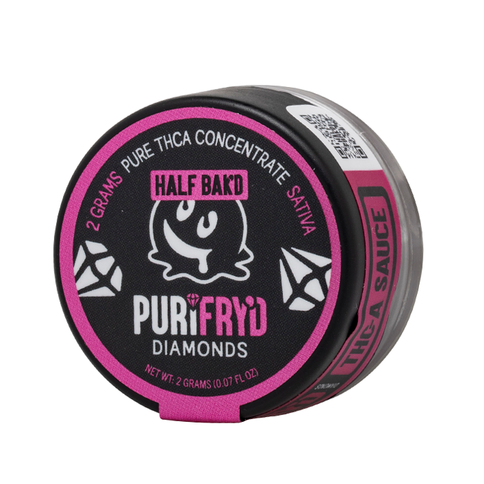 Half Bak'd Purifry'd THCA Diamond Dabs 2G $18.99