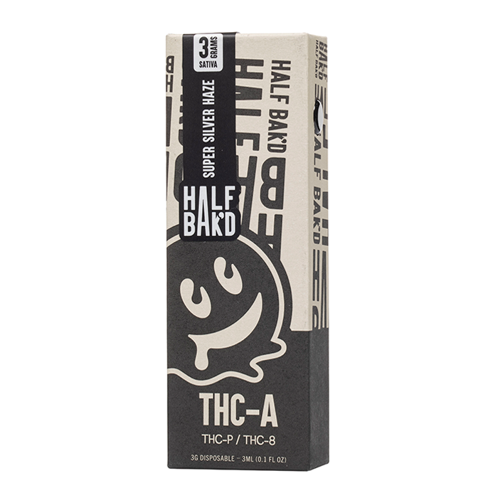 Half Bak'd THC-A Disposable 3G $22.99