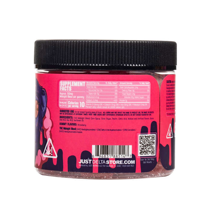 Haze Midnight Blend Gummies 4000mg