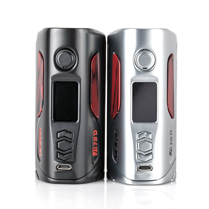 HCigar VT75D DNA75 Color TC Box Mod | Dual 18650 $129.95