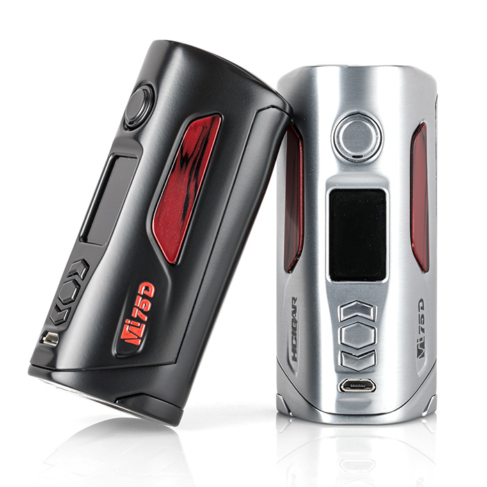 HCigar VT75D DNA75 Color TC Box Mod | Dual 18650 - $99.95