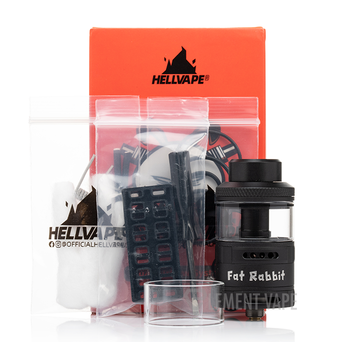 how much is elf bar vape E Cig Atomizer :: Subtanks :: Original Hellvape Fat Rabbit Subohm Tank  2ml/5ml free shipping main image 0