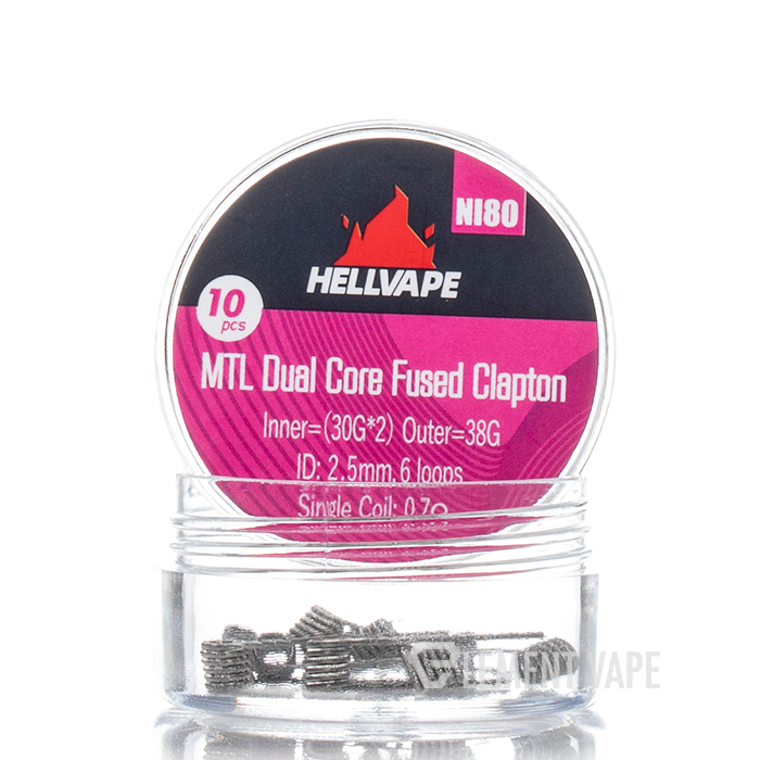 Hellvape Prebuilt Clapton Coils $4.99