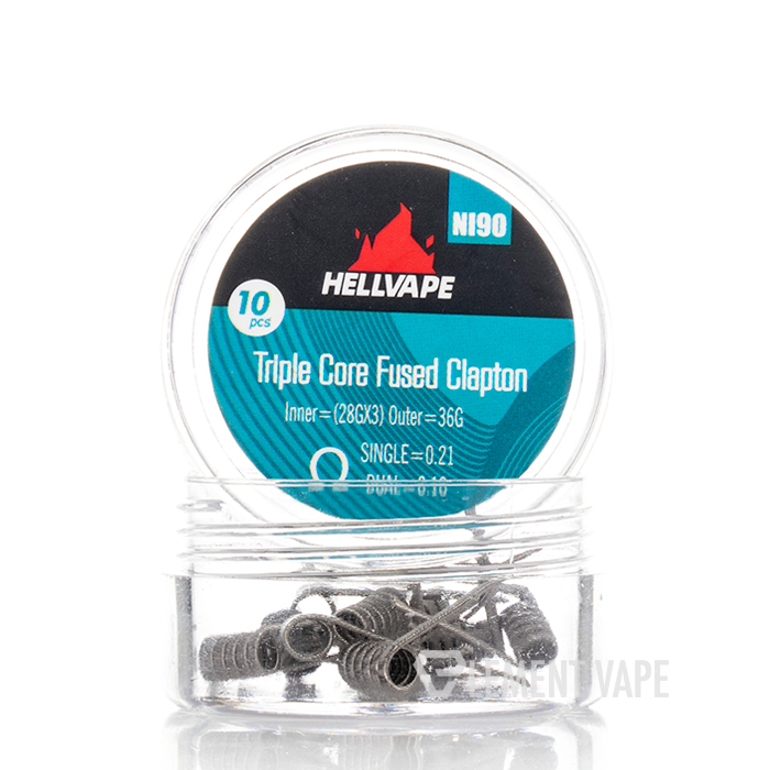elfbar nachfüll pod läuft aus Coils N80 Fused Clapton Coil 2 en 1 (0.35 & 0.40 ohm) - Geekvape main image 1
