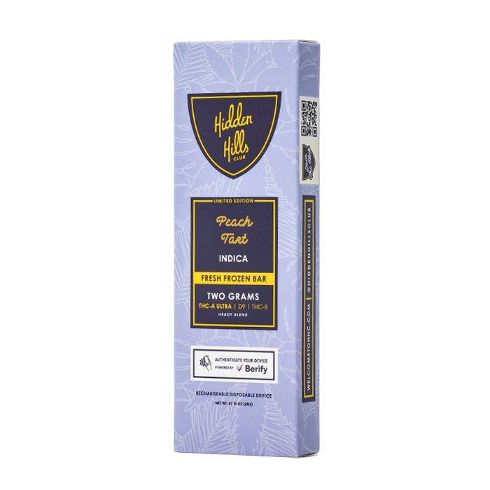 Hidden Hills Fresh Frozen Bar Disposable 2G
