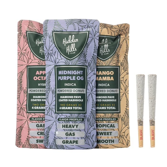 Hidden Hills Powdered Donutz Prerolls 4G - $8.99