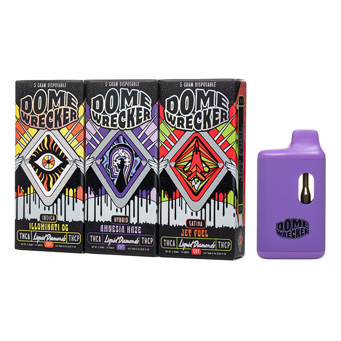 Dome Wrecker Liquid Diamonds Disposable 5G $24.99