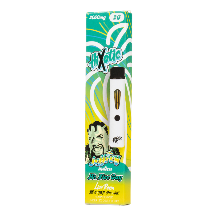 HiXotic The Jeffrey Live Resin Disposable 2G