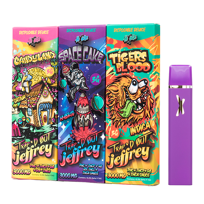 HiXotic Trapd Out Jeffrey Disposable 3G $19.99
