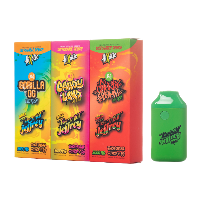 HiXotic Trapd Out Jeffrey Disposable 3G $19.99