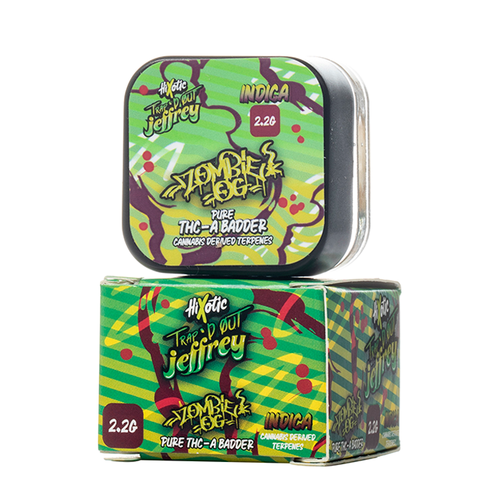 HiXotic Trap'd Out Jeffrey Pure THC-A Badder Dabs 2.2G $23.99