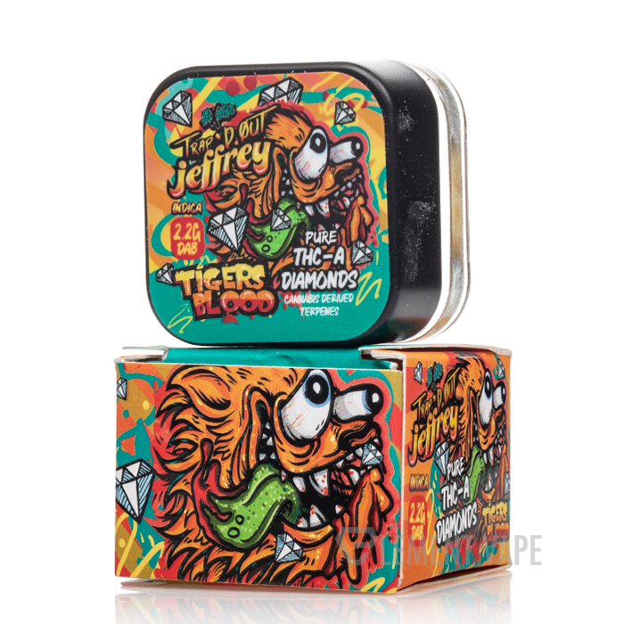 Hixotic Trap'd Out Jeffrey Pure THC-A Diamond Dabs 2.2G