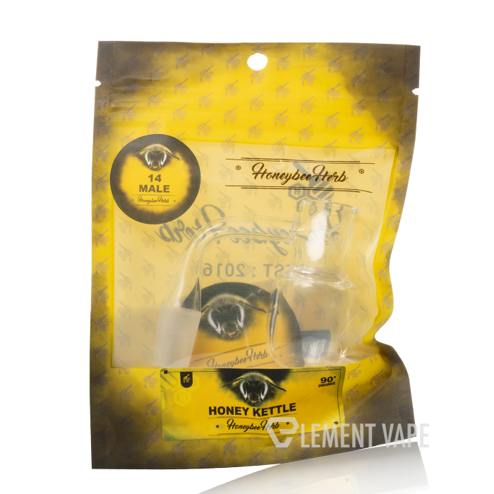 Honeybee Herb Honey Kettle Banger - 14mm Male $19.99