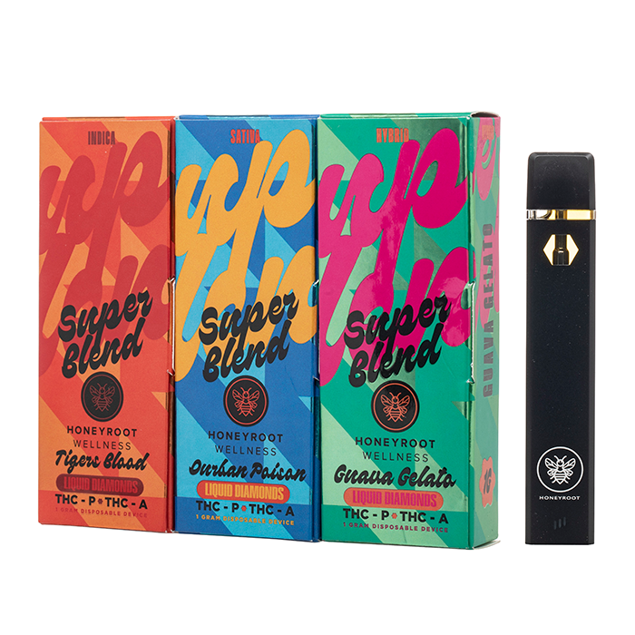 honeyroot wellness disposable vape pens Honeyroot Superblend Disposable 1G