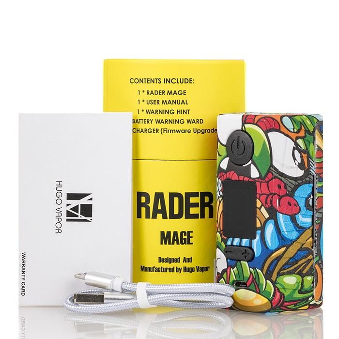 geekvape aegis solo 3 istruzioni Hugo Vapor Rader Mage GT218 TC Box Mod