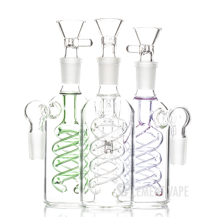 Human Grade 14mm The Spiral Ash Catcher - 90 Degree - $15.99