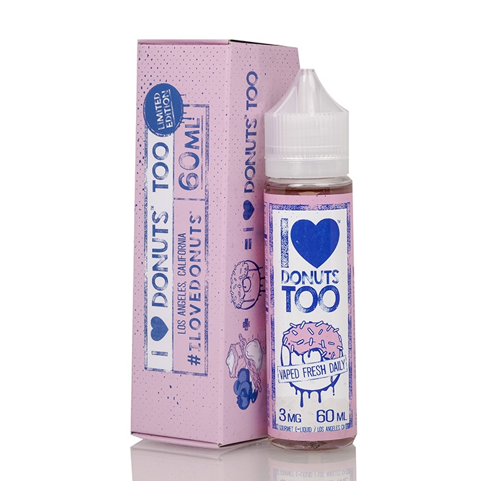 elf bar vape uk Glazed Donut Blueberry POD JUICE ⋆ Vape Juice main image 1
