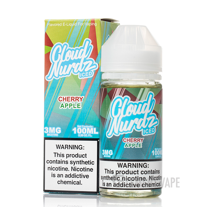 ICE Cherry Apple - Cloud Nurdz - 100mL - $11.99