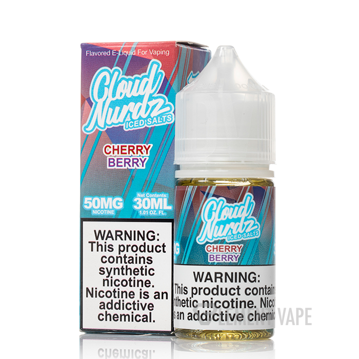 ICE Cherry Berry - Cloud Nurdz Salts - 30mL