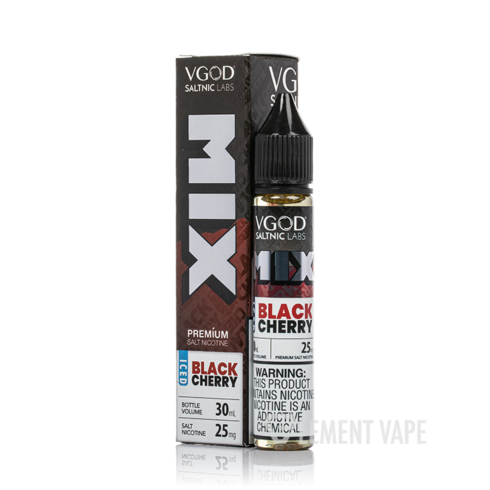 black cherry vape juice Iced - VGOD Salts - 30mL bonus-giftcard-15-tv bottle (approx Online Vape Store Canada Variant:Watermelon Lemon Mint