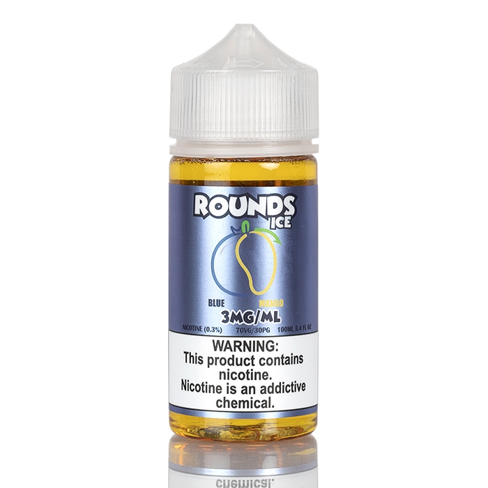 ICED Blue Mango - Rounds E-Liquid | 100mL Vape Juice