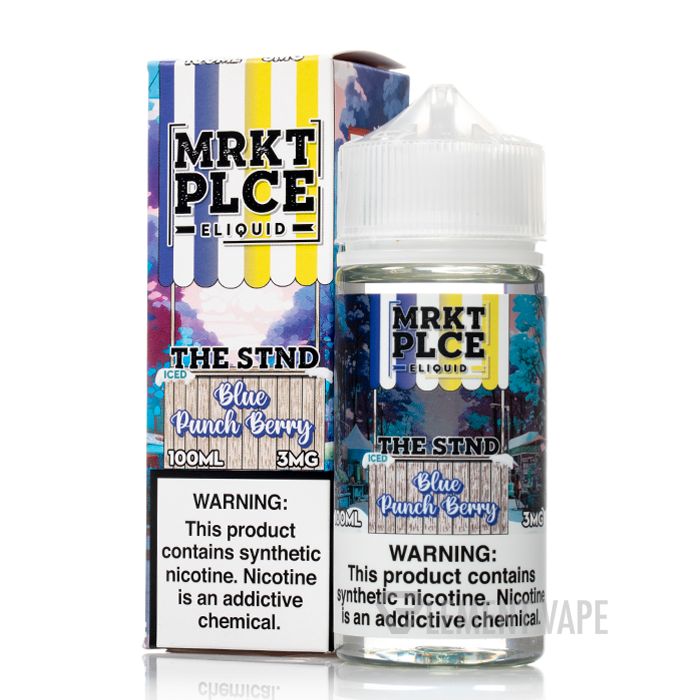 ICE Blue Punch Berry - MRKT PLCE - 100mL $13.99