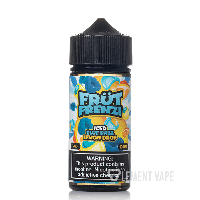 ICED Blue Razz Lemon Drop - Frut Frenzi - 100mL