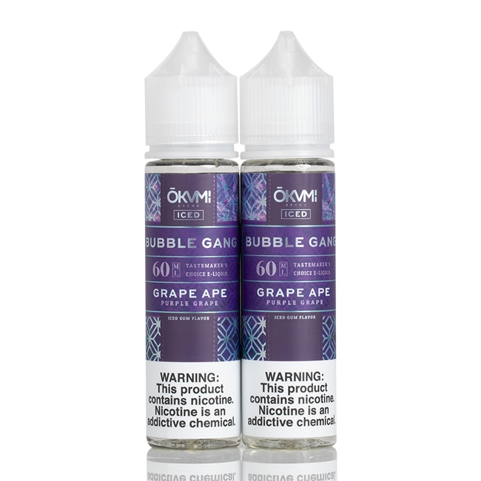 ICED Grape Ape - OKAMI BRAND - 120mL