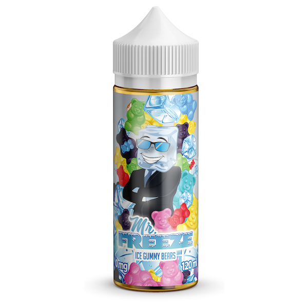 Mr. Freeze Iced Gummy Bears - Tasty Flavors
