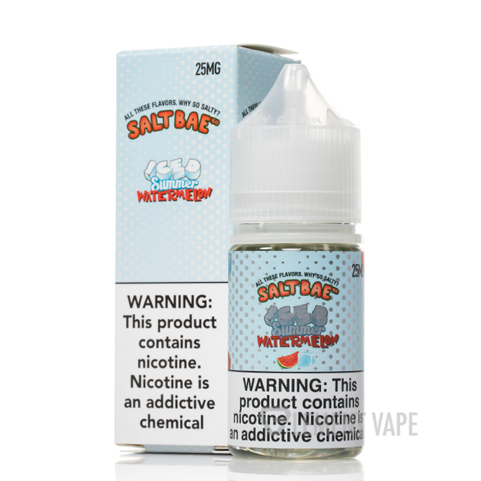 50mg nicotine vape juice VGOD SaltNic Lush Ice 5%