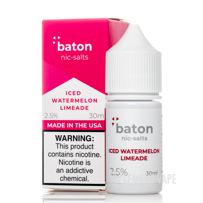 baton vape juice Iced Watermelon Limeade - Salts - 30mL Honigmelone Vape Flavor:Black Cherry Kiwi How to Dispose of