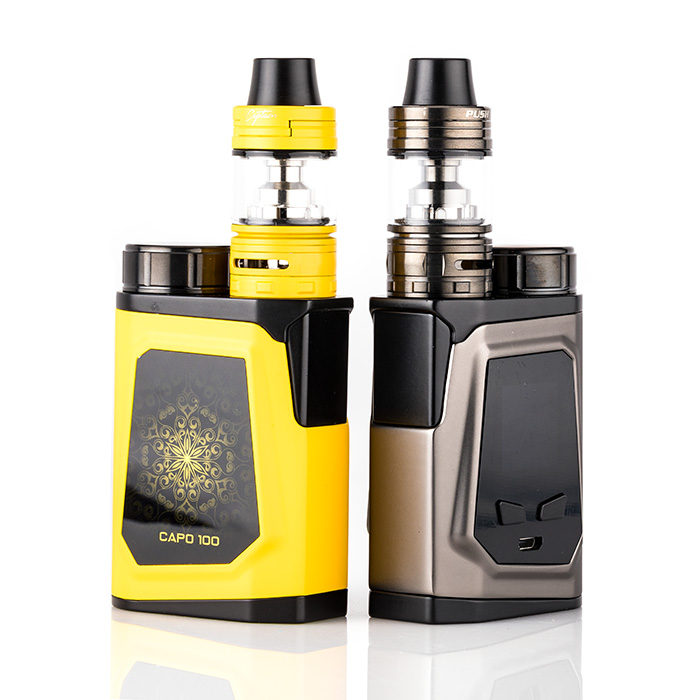 iJoy CAPO 100W 21700 TC Starter Kit | Includes Captain Mini Tank iJoy CAPO 100W 21700 TC Starter Kit | Includes Captain Mini Tank