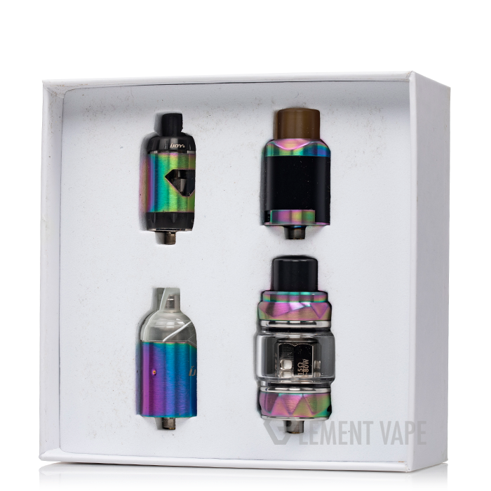 elfbar nachfüll pod läuft aus Set Atomizer Vape Tank Isolated On Stock Photo 555487801