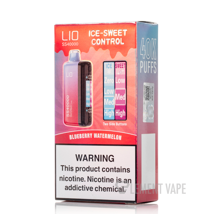 iJoy LIO SS40000 Ice-Sweet Control Disposable