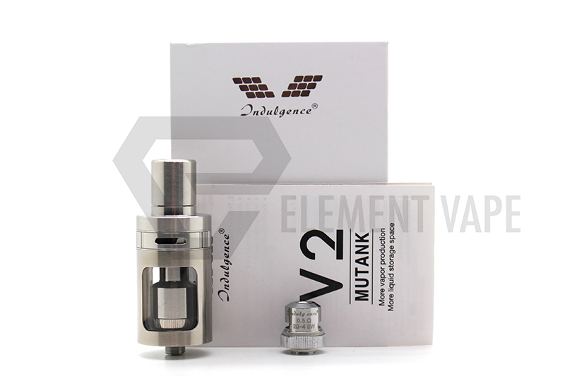Indulgence Mutank V2 Sub-Ohm Tank | 6mL Cupped Design & Interchangeable  Dual Coil