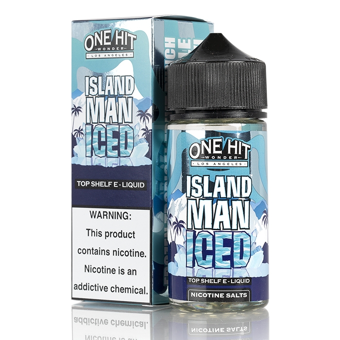 how to refill vape cartridge with syringe Island Man ICED - One Hit Wonder E-Liquid - 100mL