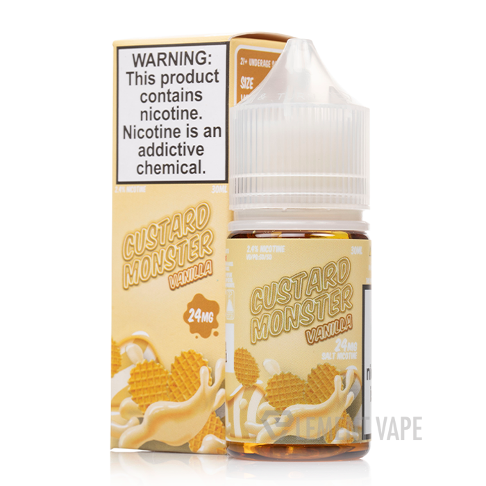 Vanilla - Custard Monster Salts - 30mL