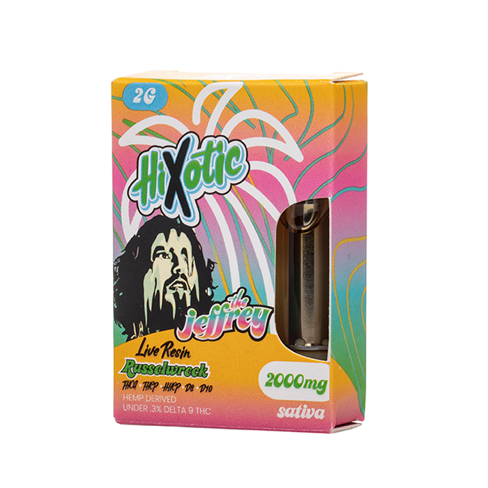 HiXotic The Jeffrey Live Resin Cartridge 2G