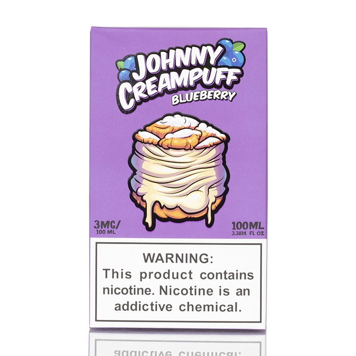 johnny creampuff caramel tobacco review 30ml Johnny Creampuff - Blueberry by