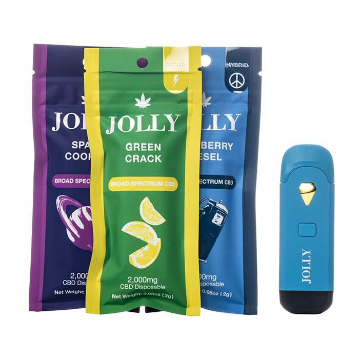 Jolly Broad Spectrum CBD Disposable 2G - $17.99