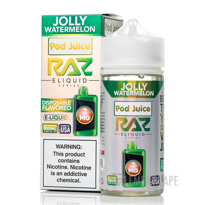 Jolly Watermelon - Pod Juice x RAZ E-Liquid